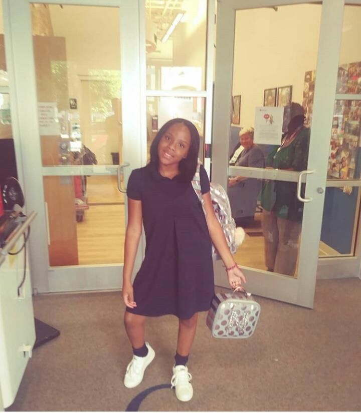 Nyla Banks at school